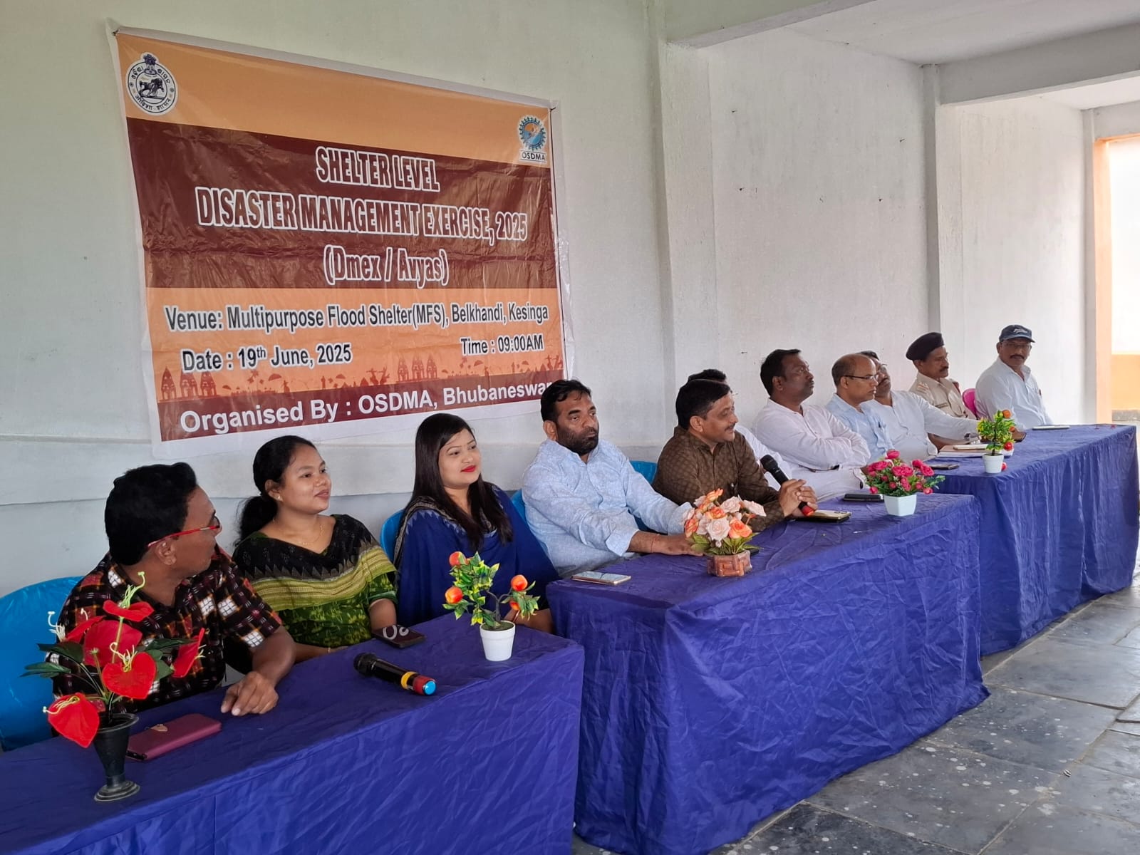 ବନ୍ୟା ଆଶ୍ରୟସ୍ଥଳୀ ସ୍ତରୀୟ ଅଭ୍ୟାସ ମକଡ୍ରିଲ