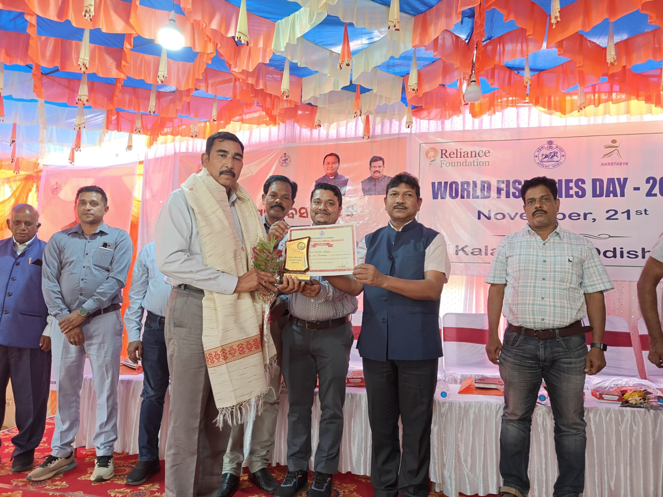 ଜିଲ୍ଲାସ୍ତରୀୟ ବିଶ୍ବ ମତ୍ସ୍ୟ ଦିବସ ୨୦୨୫ ପାଳନ